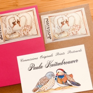 Swans Postal Stamp designs