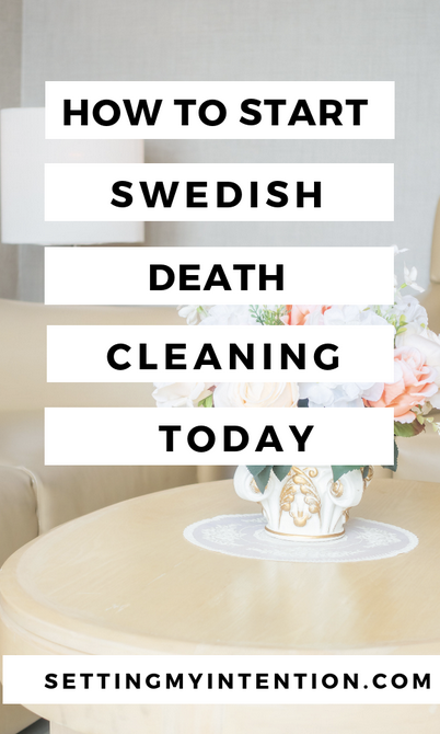 Swedish Death Cleaning Book